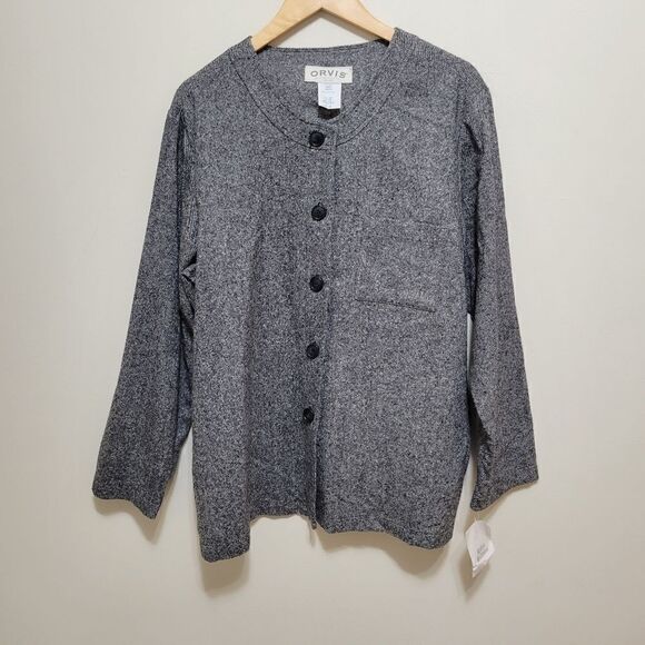 Orvis Womens Wool Blend Blazer Jacket Size 20 - Picture 1 of 8